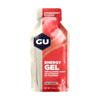 GU 能量胶 24支 草莓香蕉口味 帮助机体恢复