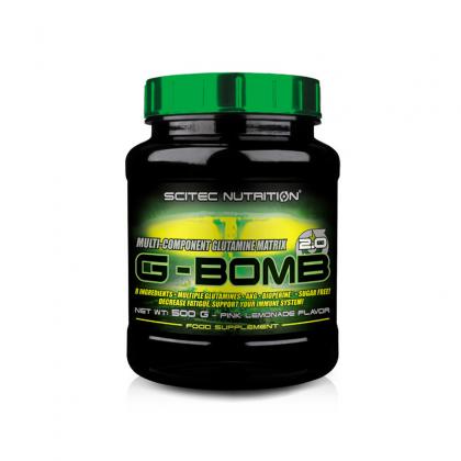 Scitec G-Bomb 矩阵谷氨酰胺 500g 柠檬汽水口味 促进肌肉恢复