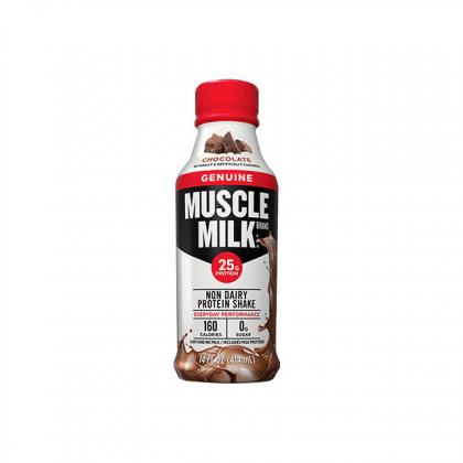 MuscleMilk肌肉牛奶 非乳制蛋白奶昔 414ml*12瓶 巧克力味 营养代餐