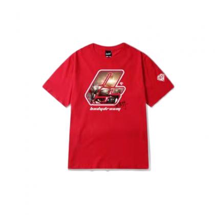 PS海德力 鹿晨辉签名T恤 均码 红色【本商品为赠品，单拍不发货！】