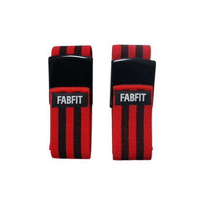 FABFIT BFR血流限制训练带 腿部 80cm 红色