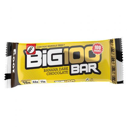 PF 蛋白工厂 BIG100蛋白棒 黑巧克力香蕉 100克 单只装 5支起售